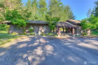 Club House with a meeting room, laundry facilities, and shower/bathrooms.