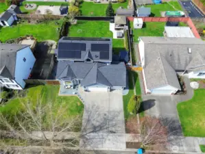 13+ KW Solar System generating your own power right on your roof. WHICH! The roof is rated for 50 Years and was just installed.