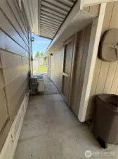 Two storage sheds