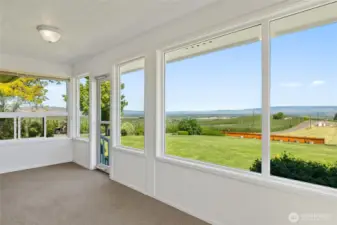 Enclosed porch