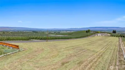 3 acres - currently in hay.