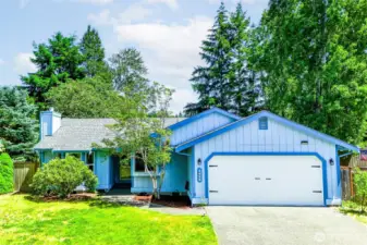 Move in ready rambler located in the  Meadows neighborhood on large corner lot.