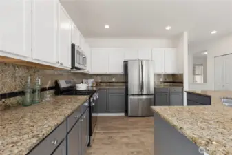 New appliances and they all stay!
