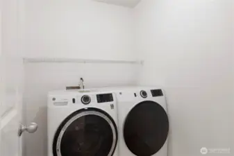 Upstairs laundry!