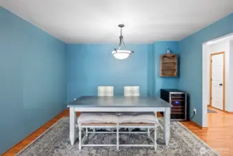 Formal dining room - large enough for fun gatherings