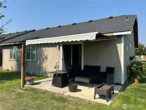 Awning for patio