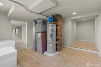Additional storage or flex space available in the Utility Room.