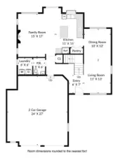 Main Floor floorplan