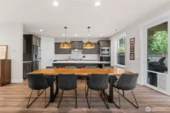 Thoughtfully designed with pets in mind, a custom backyard entry allows your furry friend to explore inside and out with ease.