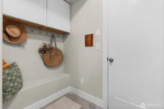 Keep organized with this space designed for every day essentials.