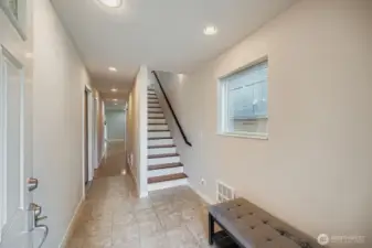 Front entrance foyer