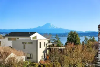 View from one of the Loft's windows.
