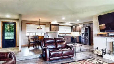 Entry view from living room