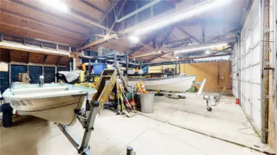 Part of the 5 bay garage