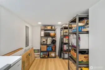 Need storage? Easy to stay organized, here.