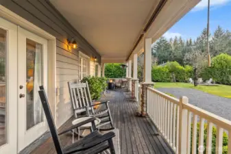 Wraparound Country Porch