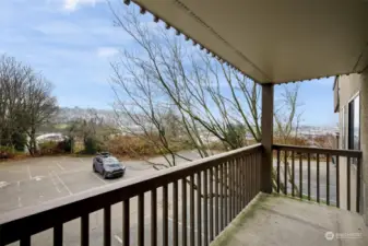 Enjoy the views from your covered porch