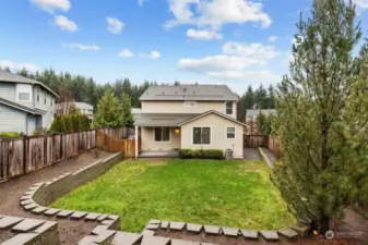 Extra Large Lot provides a really great outside space! Fully Fenced Back Yard!