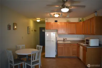 Kitchen and dining