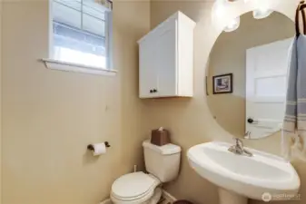Half bath downstairs