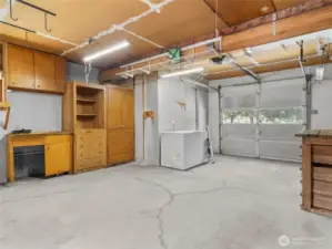 Half of the shop, bathroom behind that door