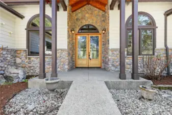 Inviting entry