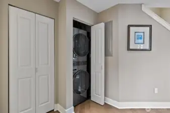 New LG washer and dryer.