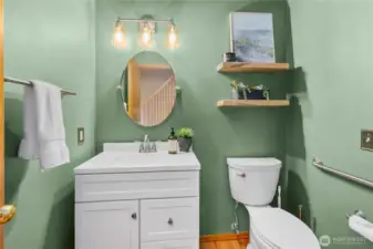 Downstairs bath