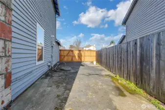 RV boat paved parking