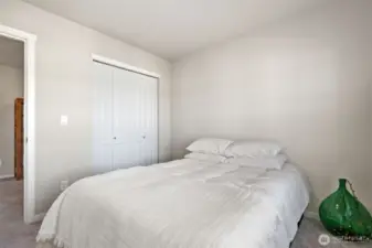 BR 1, North Facing w Large Closet.