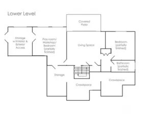 Lower Level Layout