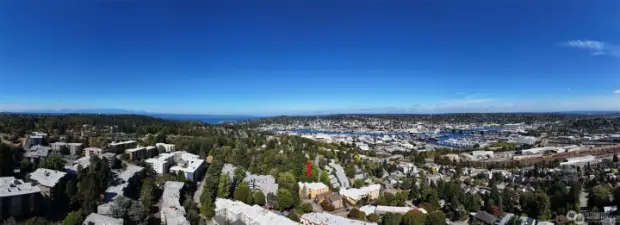 So close to so much urban excitement. Ballard, Discovery Park and right out the back are trails to Lawton Park offering meadows and hilltop vistas.