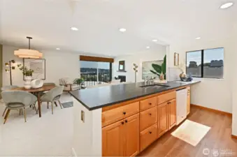 Host big or small parties from the captains kitchen!