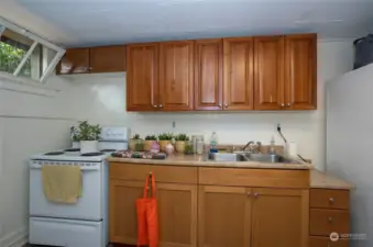 Unit 1 - Has an open kitchen, all appliances included including washer/dryer.