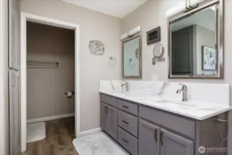 Primary bathroom.