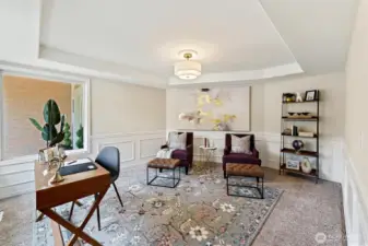 Main Level Office (Can Be Converted Back To Formal Dining Room)