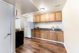 Lower Level Apartment Kitchen