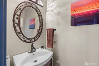 Deck bathroom for swim spa.
