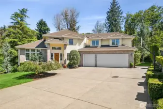 Welcome to your dream home! Stunning custom Home with 3-car garage, huge driveway that can fit an RV, and an expansive backyard with a creek.