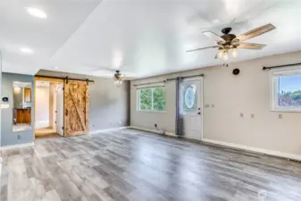 formal dining or second living room off kitchen
