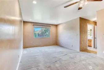 primary bedroom on main floor