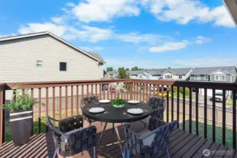 Virtually Staged Deck