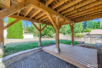 AMAZING BACK DECK IN PERFECT CONDITION. -OVER BUILT!
