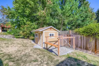 SAFE SECURE STORAGE SHED.