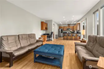 Family room - off kitchen