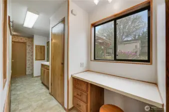 The workspace has many uses.