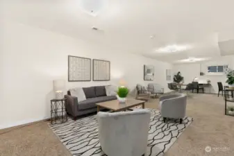 Lower Floor Living Space