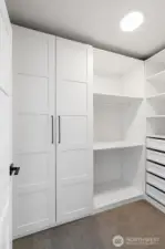 Upper Foor Bedroom 3 Closet