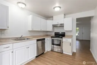 Example of previous owner updated unit.