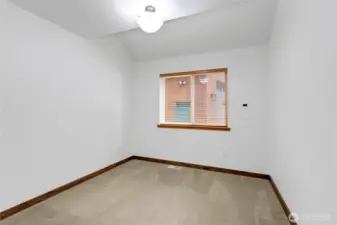 2nd main floor bedroom.    New paint in both 1st floor bedrooms.